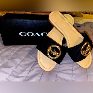 Women’s Coach Black Sandals